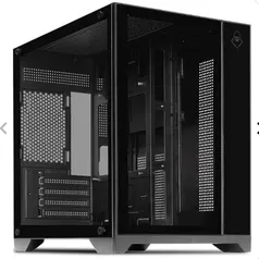 Gabinete Gamer Mancer CV100, Mid-Tower, Lateral De Vidro, Preto, MCR-CV100-BK