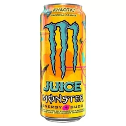 (Região  SP) Energético Monster Khaotic Juice Tropical 473ml