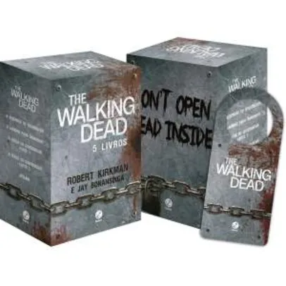 [SUBMARINO] Livro - Box The Walking Dead (5 Volumes) + Brinde - R$ 49,90