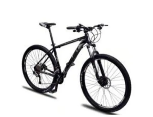 Bicicleta Aro 29 Outsider Shimano Preto e Cinza Robust 17 | R$1.469