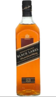 [2 unidades] Whisky Black Label 1 litro | R$115 cada