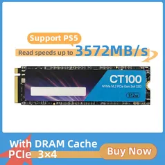 SSD CT100 NVMe 512gb 1tg