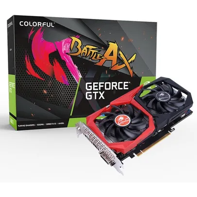 Placa de Vídeo Colorful GeForce GTX 1660 Ti NB 6G-V, 6GB GDDR6, 192Bit | R$2899