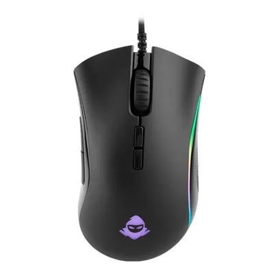 Mouse Gamer Mancer Lead RGB 10000DPI Preto, MCR-LEA-RGB01