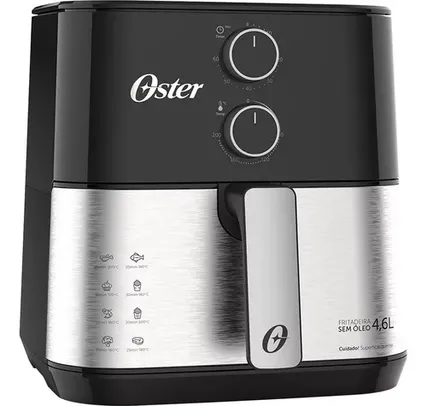 Fritadeira Elétrica Oster Ofrt520 Inox Compact De 4,6l -220v