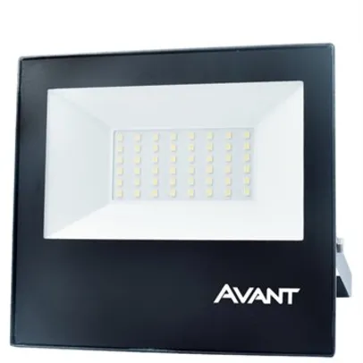 Refletor Avant LED 50W, Slim 6,5k, 3750 Lumens, Preto