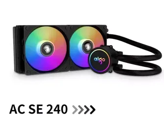 [ Imposto incluso / moedas ] Aigo Watercooler , ventilador de refrigeração, rgb, lga 1700/1151/2011/am3 +/am4