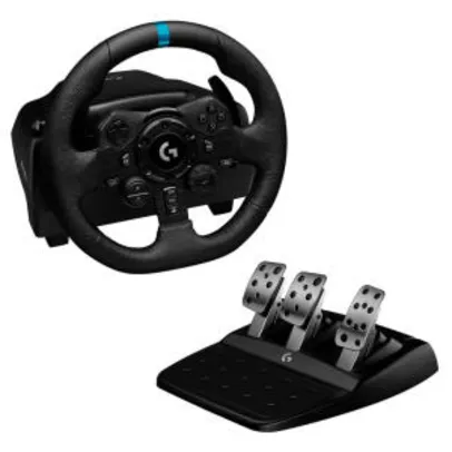 [AME 2.399,99] [Cartão Sub] Volante Logitech G923 Racing Wheel para PS5, PS4 e PC com Force Feedback Trueforce - Logitech