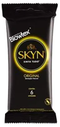 Preservativo SKYN Original 6 Unid (Leve 4 Pague 3 + Recorrência) | R$ 35