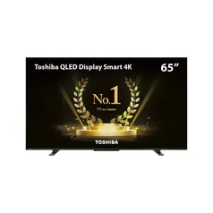 (AME R$2519) TV QLED 65 4K Toshiba 65M550LS VIDAA 3 HDMI 2 USB Wi-Fi - TB015M