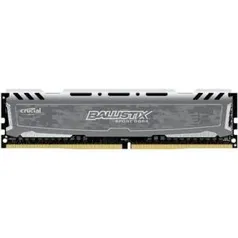 Memória Crucial Ballistix Sport LT, 4GB, 2400MHz, DDR4, CL16, Cinza - R$151