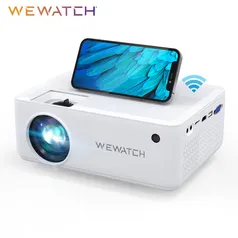 Projetor Wewatch V10 - 720p nativo + WiFi Mirroring + Bluetooth