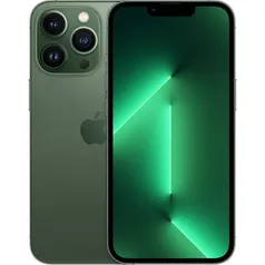 [AME R$ 7039] iPhone 13 Pro Apple 1TB iOS 5G Wi-Fi Tela 6.1'' Câmera Tripla 12MP  - Verde-alpino