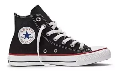 Tenis All Star Chuck Taylor Cano Alto  Preto 098