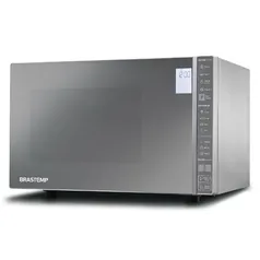 Micro-ondas Brastemp 32 Litros cor Inox Espelhado com Painel Integrado - BMS45CR | R$709