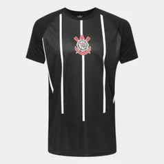 Camisa do Corinthians 2005 s/n° Masculina - Preto e Branco