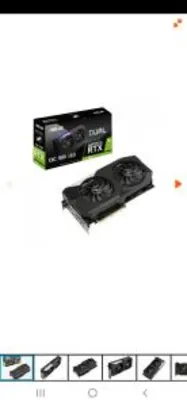 Placa de Vídeo Asus Geforce RTX 3070 DUAL OC, 8GB GDDR6, 256bit | R$ 4871