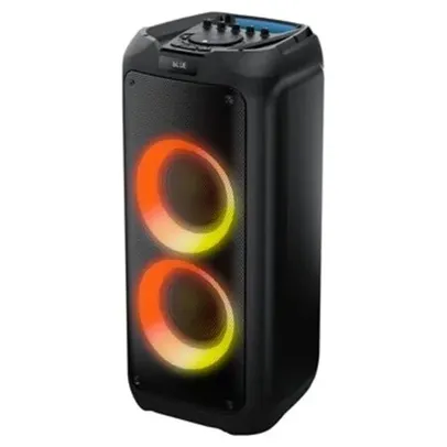 Caixa de Som Amplificada Philips Party Speaker TAX4209/78 | Entrada AUX, Rádio FM, Bluetooth, Preto, 1300W RMS