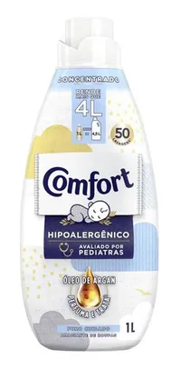 Amaciante Concentrado Comfort Puro Cuidado 1l - R$ 8,99