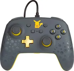 Powera Controle P/ Nsw Enhanced Enwired Pikachu Gray - Nintendo switch