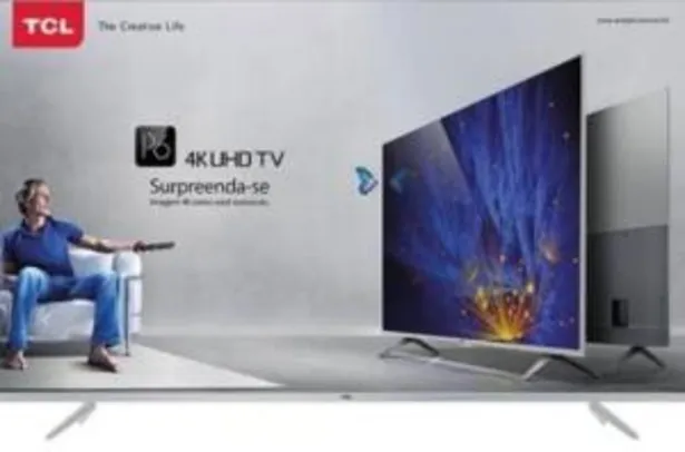 Smart TV LED 4K 65´ TCL P6US | R$2.754