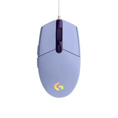 [NO APP] Logitech G203 Lightsync - Até 8.000 DPi - Lilás