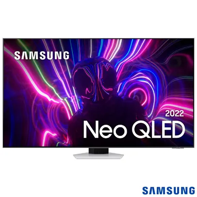 Smart TV 4K Samsung Neo QLED 55", Processador com IA, Alexa Built in - QN85B