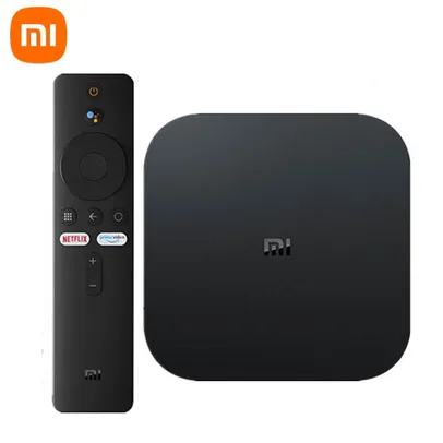 [AME R$ 188]Xiaomi Mi Box S 4K - Reprodutor Multimídia 4K Ultra HD