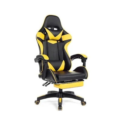 Cadeira Gamer Prizi Amarela - PZ1006E