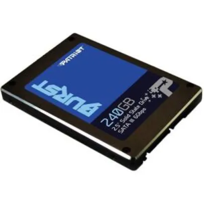 SSD Patriot Burst 240gb Sata3 2.5 R$142