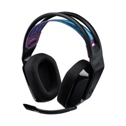 Headset Sem Fio Logitech G G535 LightSpeed, Drivers 40mm, USB, Preto - 981-000971