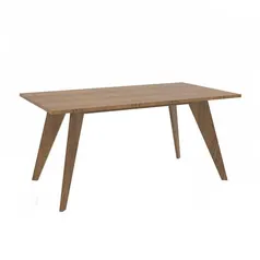 Mesa de Jantar Madesa Lina 90x160cm - Rustic