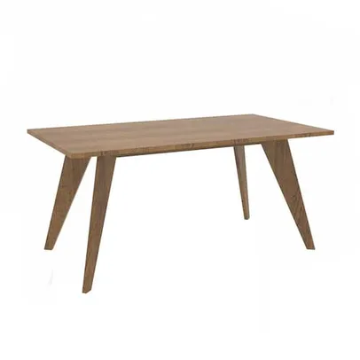 Mesa de Jantar Madesa Lina 90x160cm - Rustic