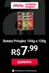 Batata Pringles por R$ 7,99