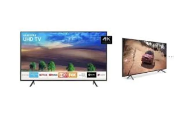 Samsung Un50nu7100 - Tv Led 50" Smart Tv 4k Uhd 3hdmi 2usb Preto R$1.799