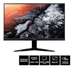 Monitor Gamer Acer LED 27"