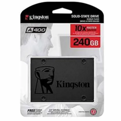 HD SSD 240GB Kingston - R$172