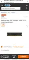 MEMORIA RAM 8GB LEXAR 2666 | R$ 205