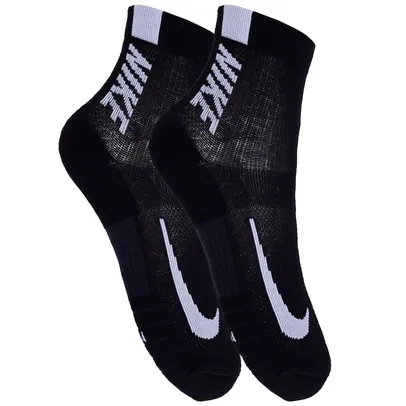 Kit de Meias Cano Médio Nike Multiplier com 2 Pares 34 a 38 - Adulto