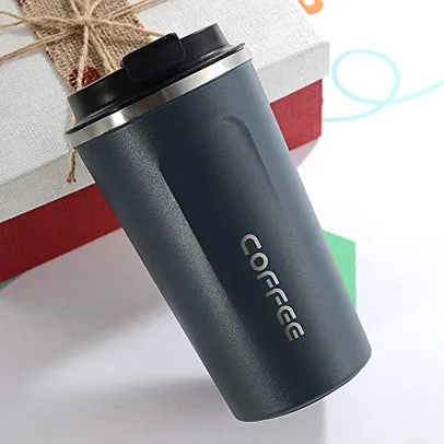 Copo Térmico Para Viagem Com Antivazamento Para Café/Chá/Cerveja 510ml (Azul)