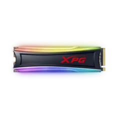 SSD XPG SPECTRIX S40G 256GB M.2 2280 RGB, Leitura: 3500MBs e Gravação: 1200MBs, AS40G-256GT-C