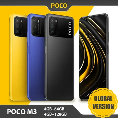POCO M3 - 128GB 4GB RAM R$795