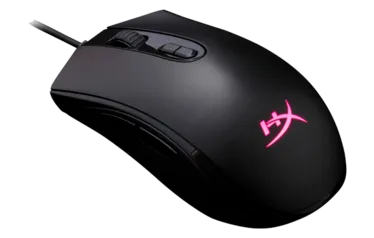 Mouse Gamer HyperX Pulsefire Core RGB, 6200 DPI, 7 botões programáveis, USB, Black