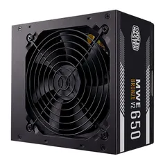 FONTE COOLER MASTER MWE 650 BRONZE V2, 650W, 80 PLUS BRONZE