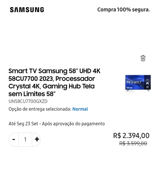 Imagen na descrição da promoção