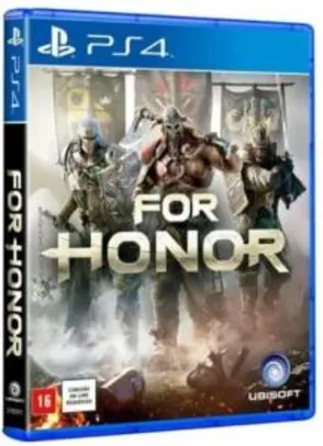 Jogo - For Honor- PS4 | R$28