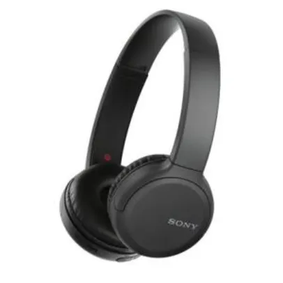 Fone de Ouvido Headphone Sony WH CH510 Preto Bluetooth R$238