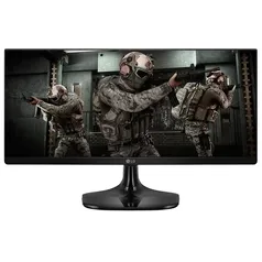 Monitor Gamer LG 25' IPS, Ultra Wide, 75 Hz, Full HD, 99% sRGB, HDMI, VESA - 25UM58-G -