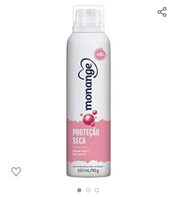 (Prime) Desodorante Antitranspirante Feminino 150ml | R$5