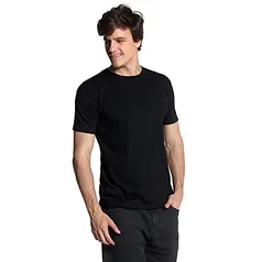 Camiseta Gola Redonda Basic Regular Sortida - Polo Match (Preto, P)